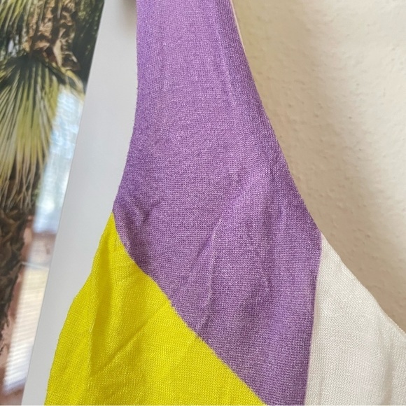 Alice + Olivia Multicolor Abstract Midi Dress - Picture 5 of 8